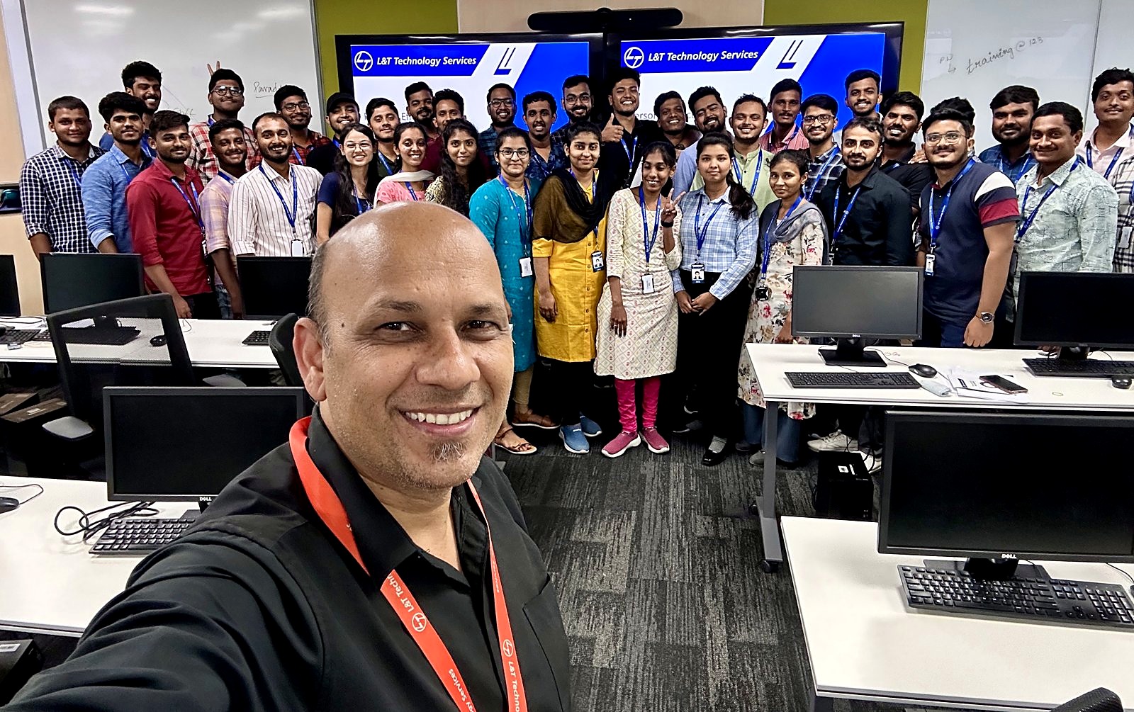Corporate training workshop